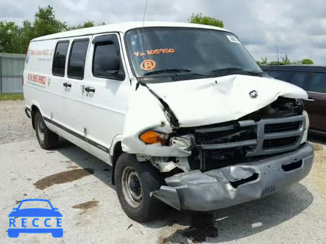 2002 DODGE RAM VAN B1 2B4HB11Z62K105950 зображення 0