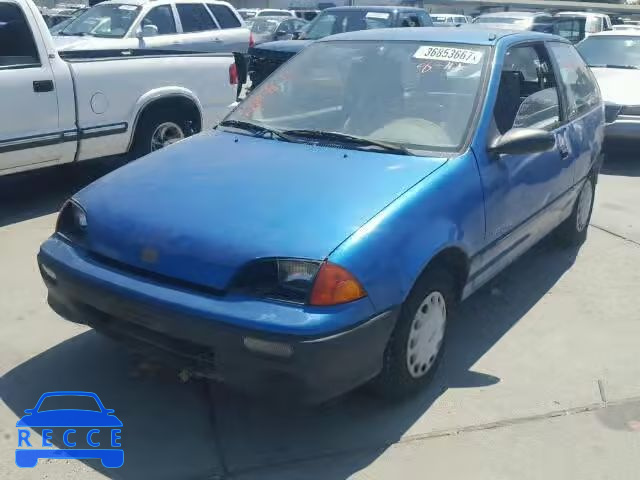 1992 GEO METRO/LSI 2C1MR2467N6783668 зображення 1