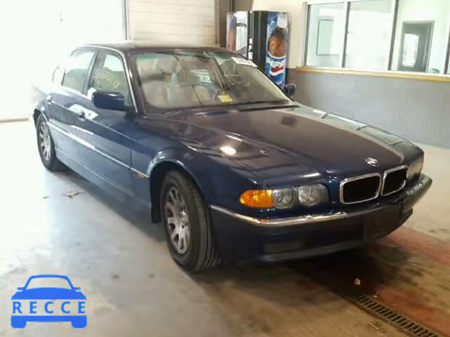 2000 BMW 740I AUTOMATIC WBAGG8347YDN79626 image 0