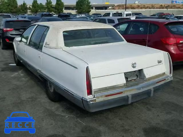 1993 CADILLAC FLEETWOOD 1G6DW5276PR718474 зображення 2