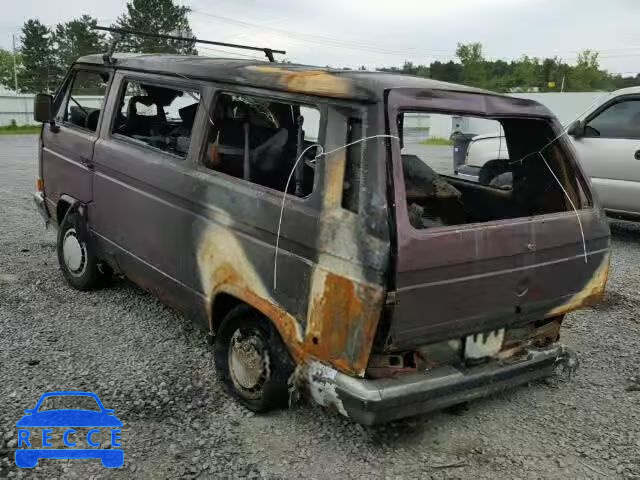 1990 VOLKSWAGEN VANAGON BU WV2YB0253LH073229 зображення 2