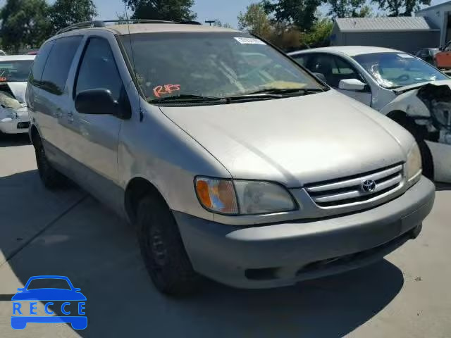 2001 TOYOTA SIENNA 4T3ZF13C91U355568 image 0