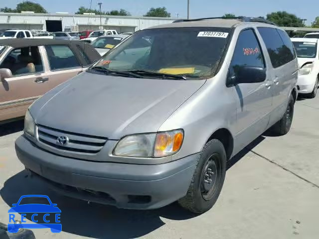 2001 TOYOTA SIENNA 4T3ZF13C91U355568 image 1