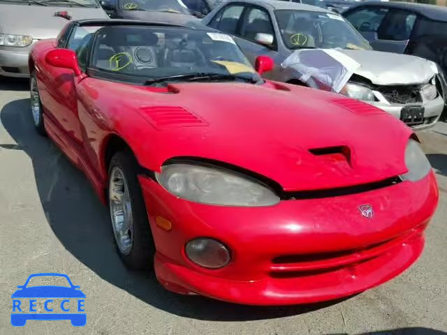 1998 DODGE VIPER RT-1 1B3ER65E8WV400419 зображення 0