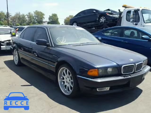 1996 BMW 740IL WBAGJ8323TDL37392 Bild 0