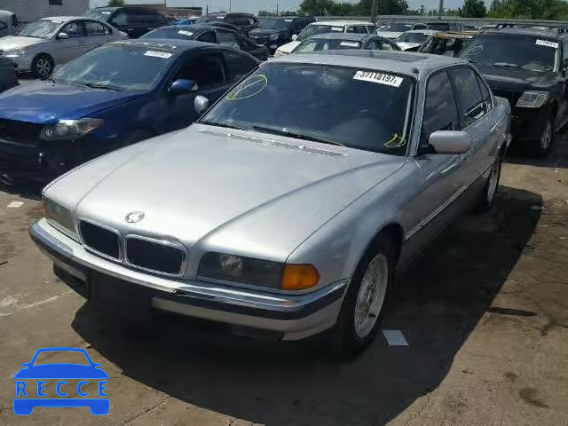 1998 BMW 740IL WBAGJ8325WDM20164 image 1