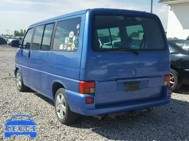 2000 VOLKSWAGEN EUROVAN GL WV2KH4707YH004298 зображення 2