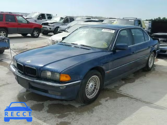 1998 BMW 740IL WBAGJ8324WDM23704 Bild 1