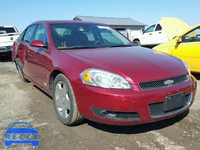 2008 CHEVROLET IMPALA SS 2G1WD58C389190932 зображення 0