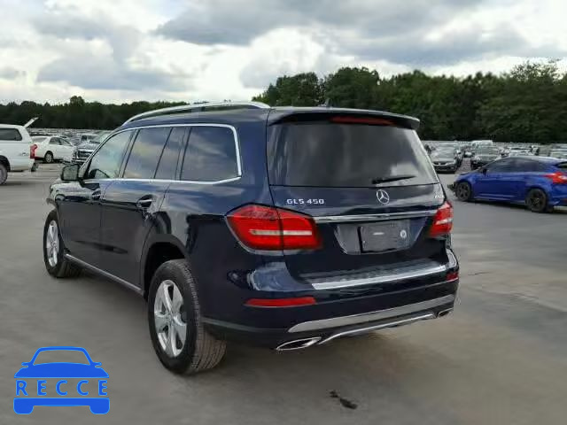 2017 MERCEDES-BENZ GLS 450 4M 4JGDF6EE6HA785942 зображення 2