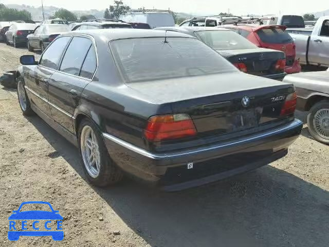 1998 BMW 740I AUTOMATIC WBAGF8322WDL52522 image 2