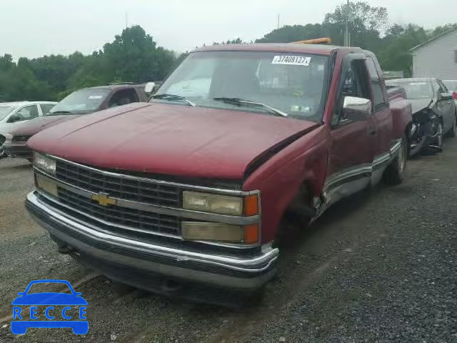 1992 CHEVROLET K1500 2GCEK19K5N1219350 image 1