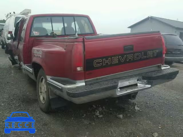 1992 CHEVROLET K1500 2GCEK19K5N1219350 image 2