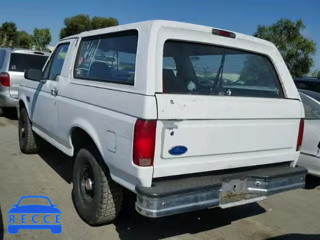 1993 FORD BRONCO 1FMEU15H6PLB01689 image 2