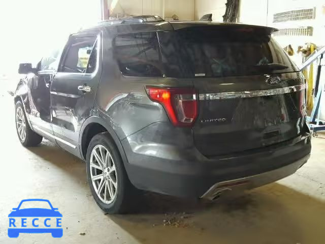 2017 FORD EXPLORER L 1FM5K8F8XHGC07070 image 2