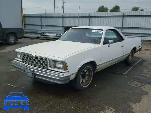 1979 CHEVROLET EL CAMINO 1W80H9K476731 image 1