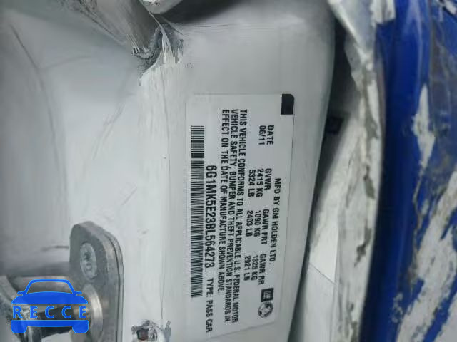 2011 CHEVROLET CAPRICE PO 6G1MK5E23BL564273 image 9
