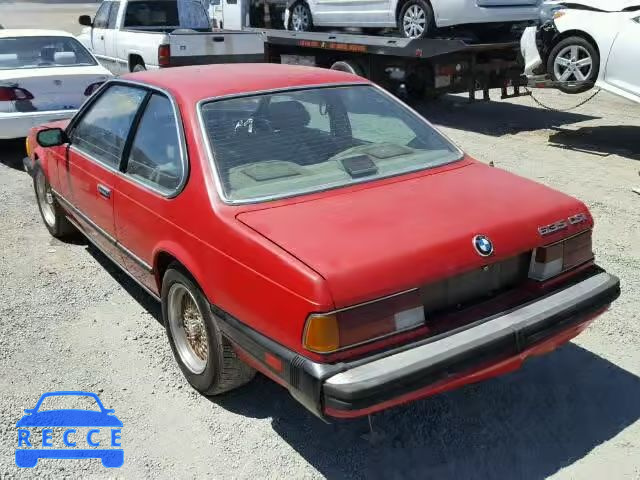 1986 BMW 635CSI AUT WBAEC8404G0612344 image 2