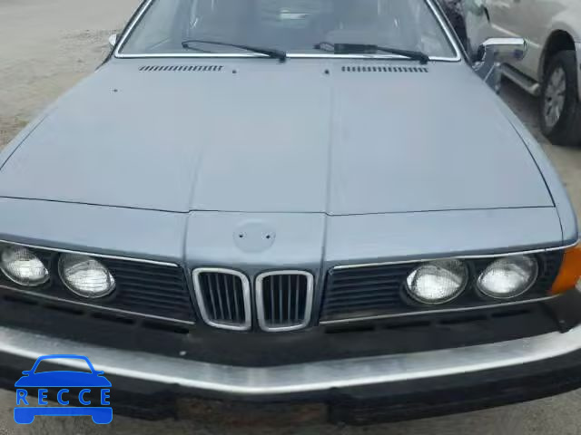 1984 BMW 633CSI AUT WBAEB8406E6997161 зображення 6