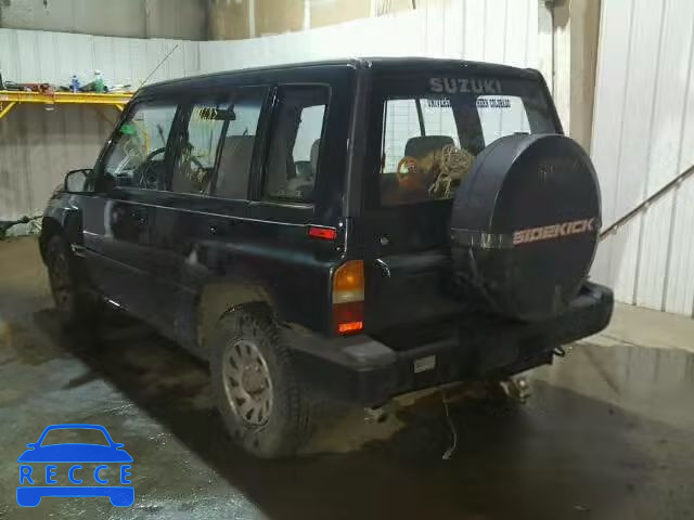 1993 SUZUKI SIDEKICK J JS3TD02V2P4112104 image 2