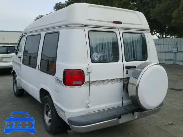 1996 DODGE RAM VAN B2 2B6HB21X7TK132765 image 2