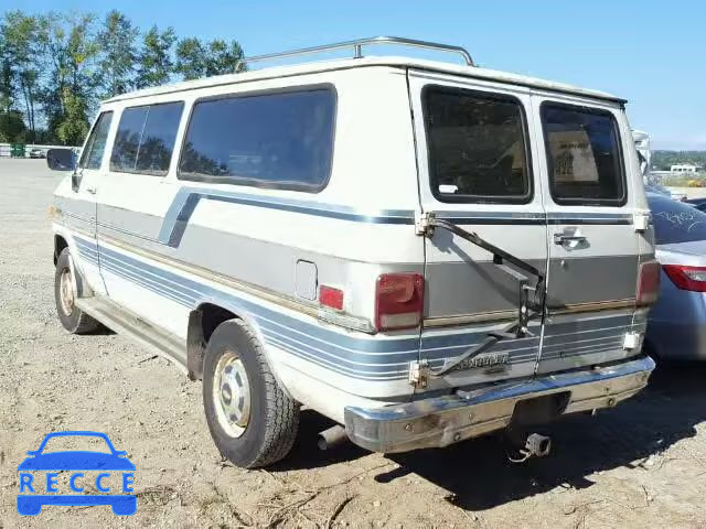 1987 CHEVROLET SPORTVAN G 2GAGG35K3H4104995 image 2