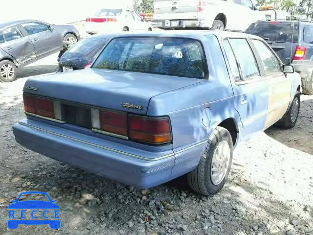 1992 DODGE SPIRIT 1B3XA46K8NF177154 зображення 3