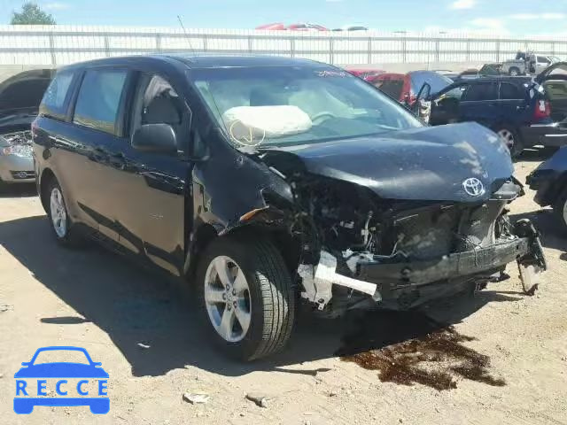 2011 TOYOTA SIENNA 5TDZK3DC6BS127861 image 0