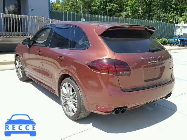 2013 PORSCHE CAYENNE GT WP1AD2A27DLA71655 Bild 2