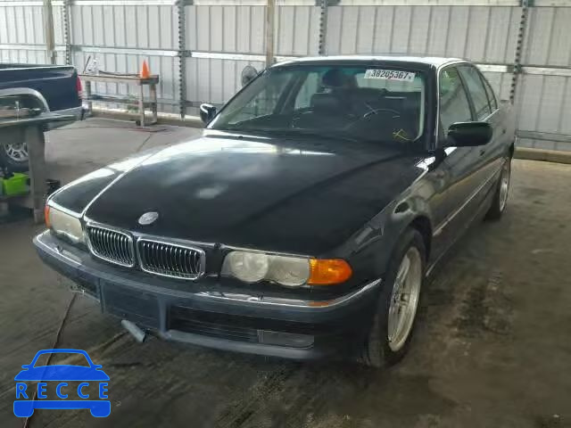 2000 BMW 740I AUTOMATIC WBAGG8344YDN78160 image 1