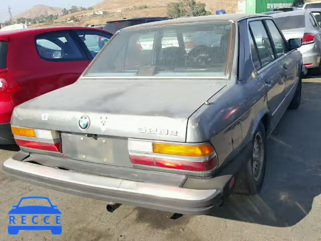 1986 BMW 528E AUTOMATIC WBADK830XG9702481 image 3