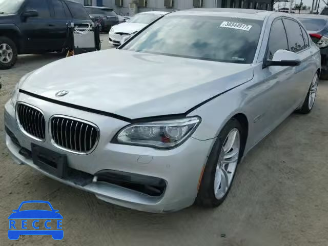 2013 BMW 750LI WBAYE8C53DD132403 зображення 1