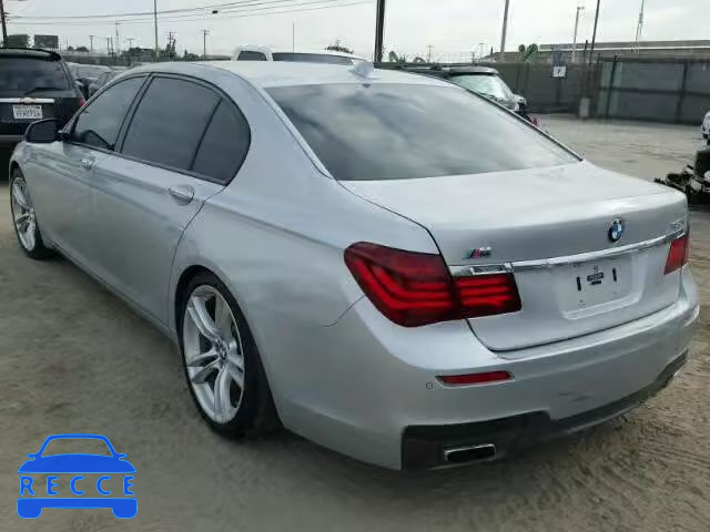 2013 BMW 750LI WBAYE8C53DD132403 зображення 2