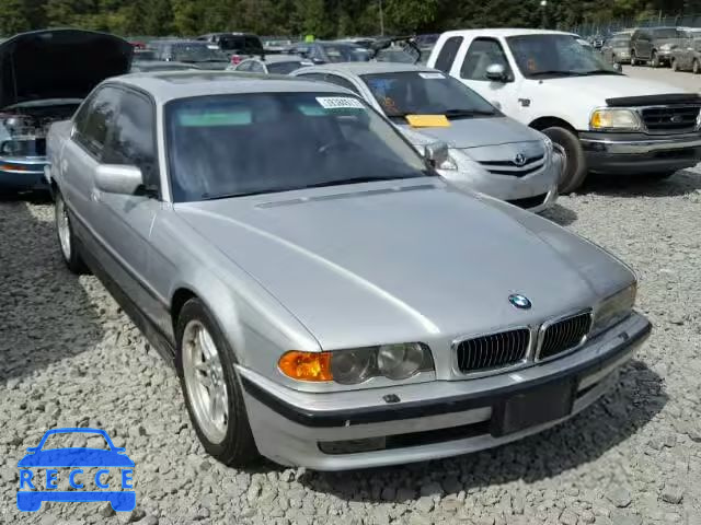 2000 BMW 740I AUTOMATIC WBAGG834XYDN77112 image 0