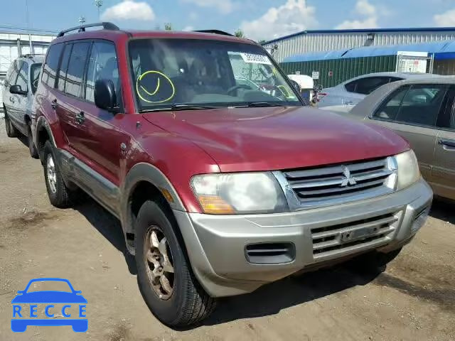 2002 MITSUBISHI MONTERO XL JA4MW31R32J025416 image 0