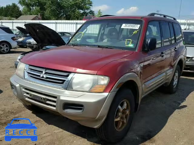 2002 MITSUBISHI MONTERO XL JA4MW31R32J025416 зображення 1