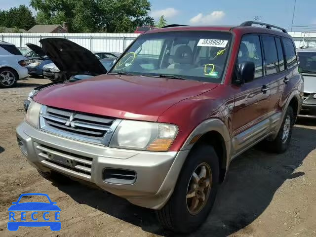 2002 MITSUBISHI MONTERO XL JA4MW31R32J025416 image 1