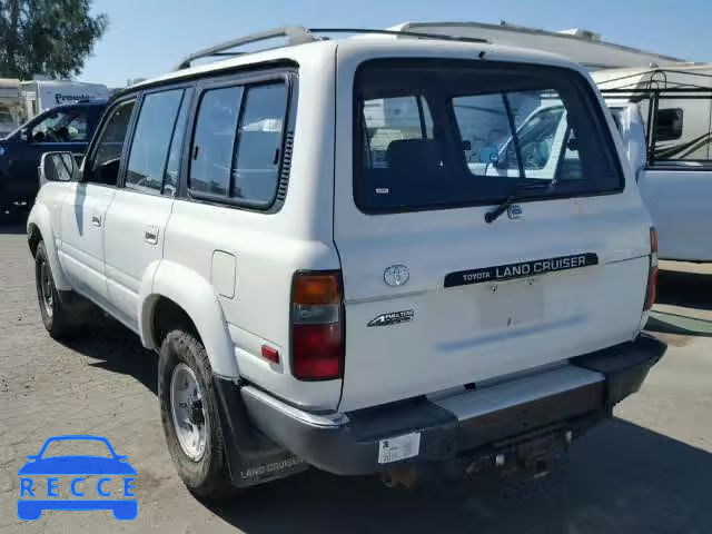 1991 TOYOTA LANDCRUISE JT3FJ80W7M0023196 image 2
