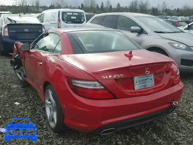 2014 MERCEDES-BENZ SLK 250 WDDPK4HA8EF088500 image 2