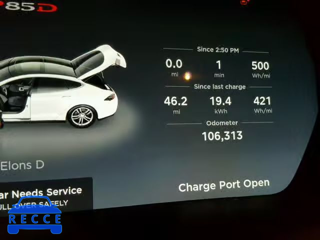 2015 TESLA MODEL S P8 5YJSA1H47FF086906 image 7