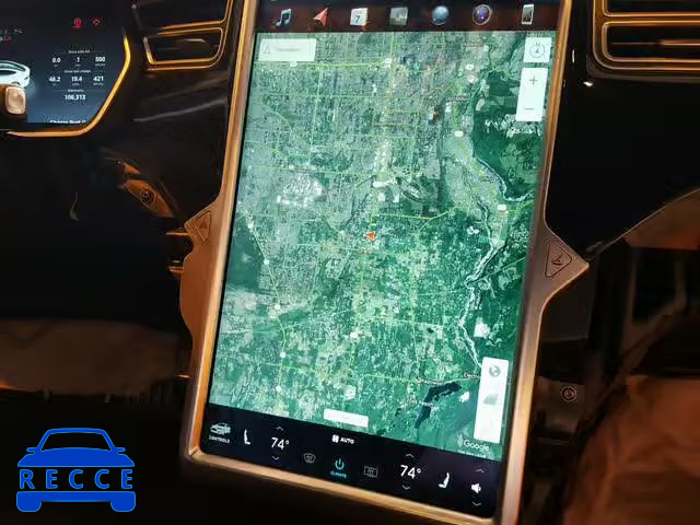 2015 TESLA MODEL S P8 5YJSA1H47FF086906 зображення 8