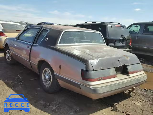 1986 MERCURY COUGAR 1MEBP92F6GH716227 image 2