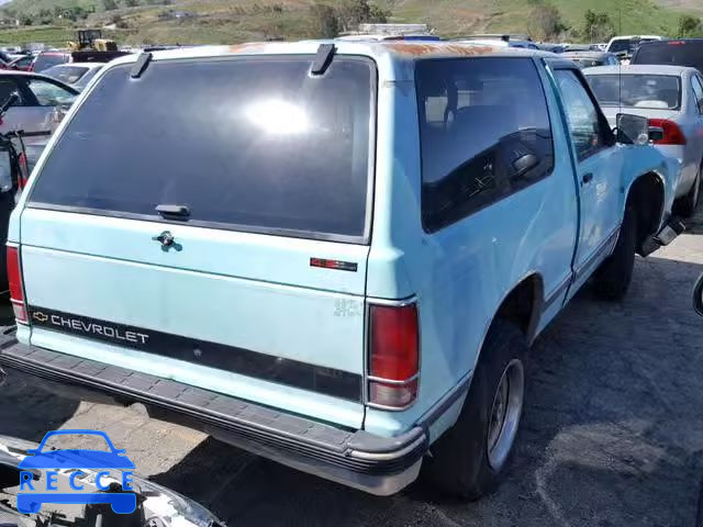 1991 CHEVROLET BLAZER S10 1GNCS18Z0M8106351 image 3