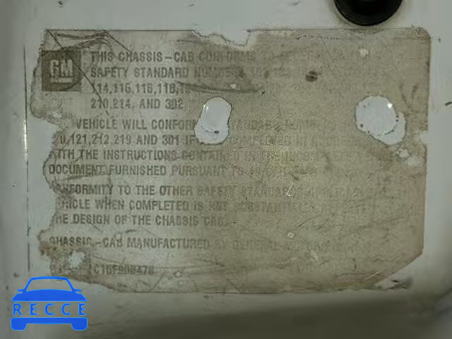 2005 GMC C7500 C7C0 1GDJ7C1C15F900478 image 9
