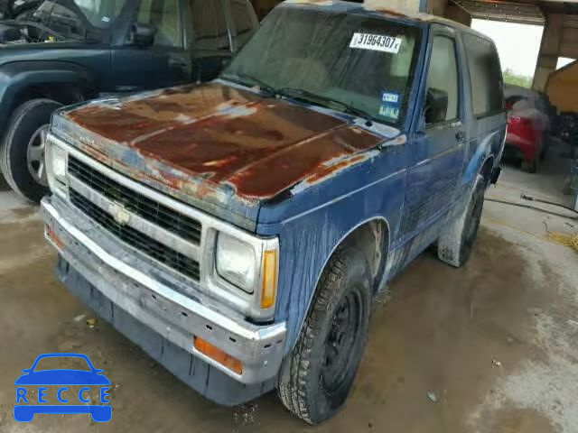 1992 CHEVROLET BLAZER S10 1GNCS18Z7N0103303 image 1