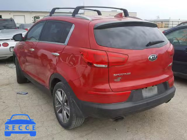 2014 KIA SPORTAGE S KNDPCCA61E7663764 image 2