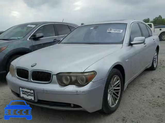 2005 BMW 745 I WBAGL63595DP74616 зображення 1