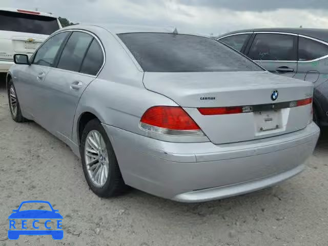 2005 BMW 745 I WBAGL63595DP74616 image 2
