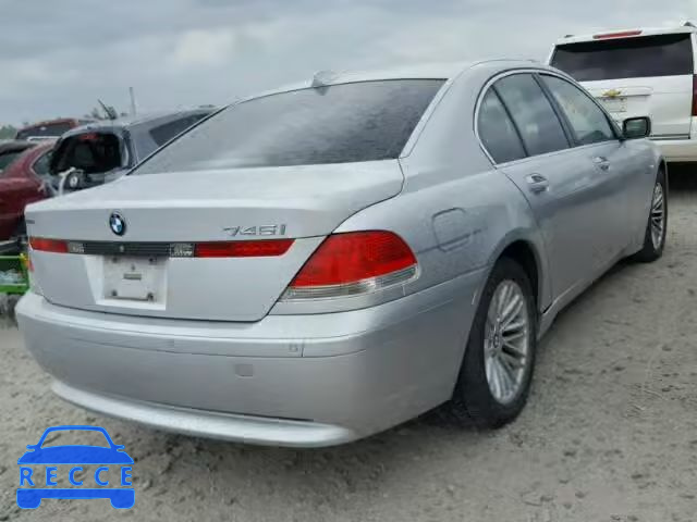 2005 BMW 745 I WBAGL63595DP74616 зображення 3