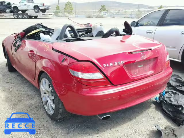 2006 MERCEDES-BENZ SLK 350 WDBWK56F76F111730 зображення 2